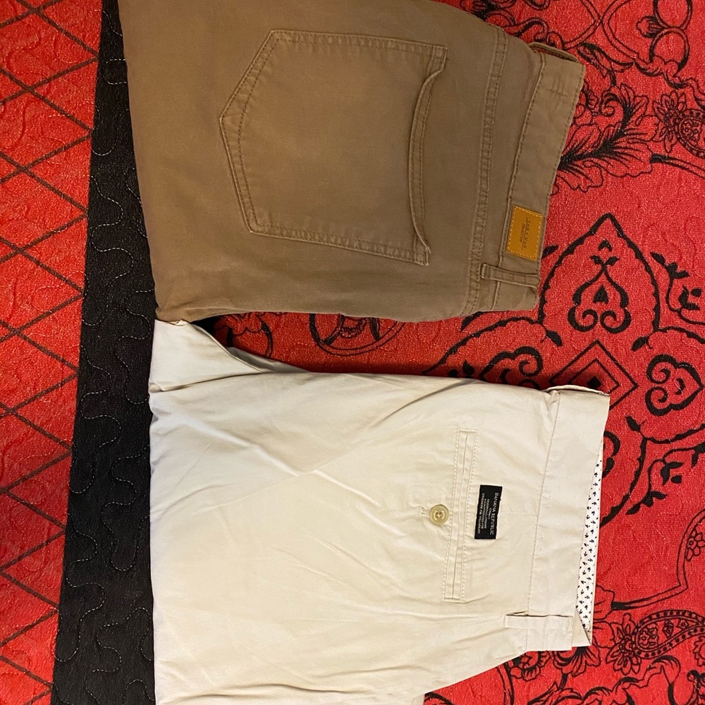 Men’s Chino Pants 33 x 32 Banana Republic & Zara